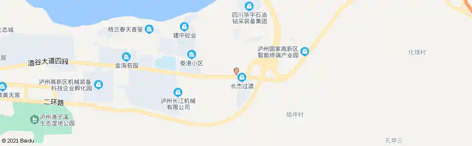 泸州机械工业园区_公交站地图_泸州公交_妙搜公交查询2025