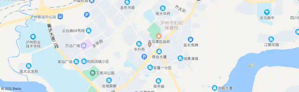 泸州春雨路_公交站地图_泸州公交_妙搜公交查询2025