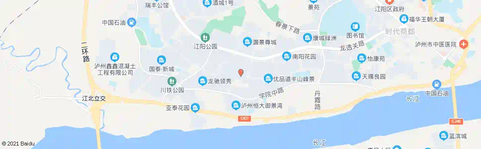 泸州丹青路四段_公交站地图_泸州公交_妙搜公交查询2025