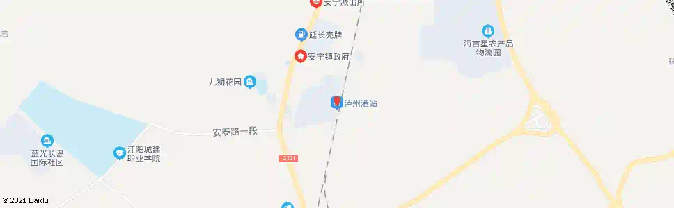 泸州安宁_公交站地图_泸州公交_妙搜公交查询2025
