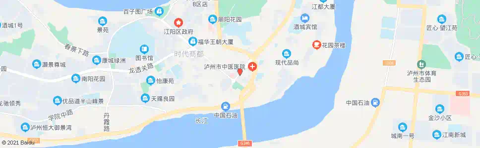 泸州市政府(文化广场)_公交站地图_泸州公交_妙搜公交查询2025
