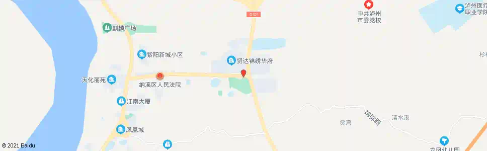 泸州护国公园_公交站地图_泸州公交_妙搜公交查询2025
