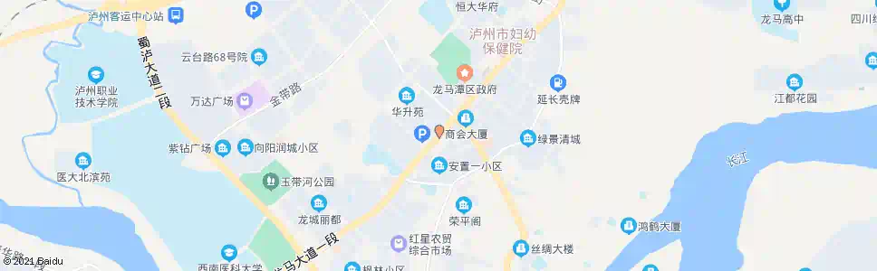 泸州龙马新城_公交站地图_泸州公交_妙搜公交查询2025