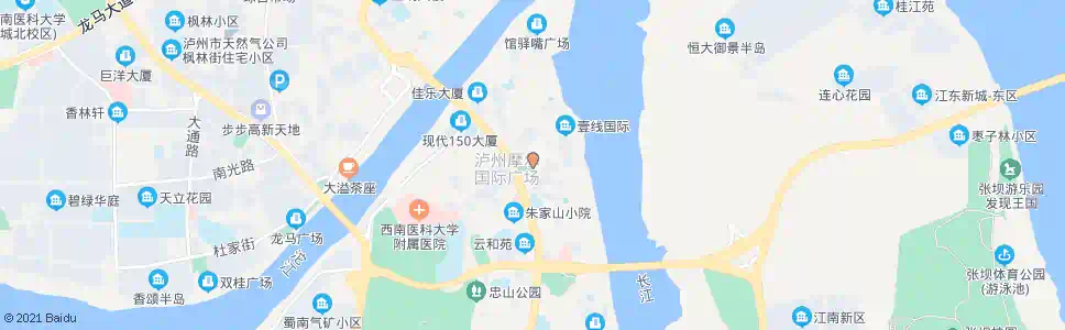 泸州宝来桥(报恩塔)_公交站地图_泸州公交_妙搜公交查询2025