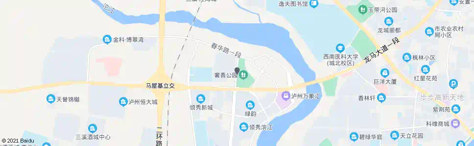 泸州世纪城调度中心_公交站地图_泸州公交_妙搜公交查询2025