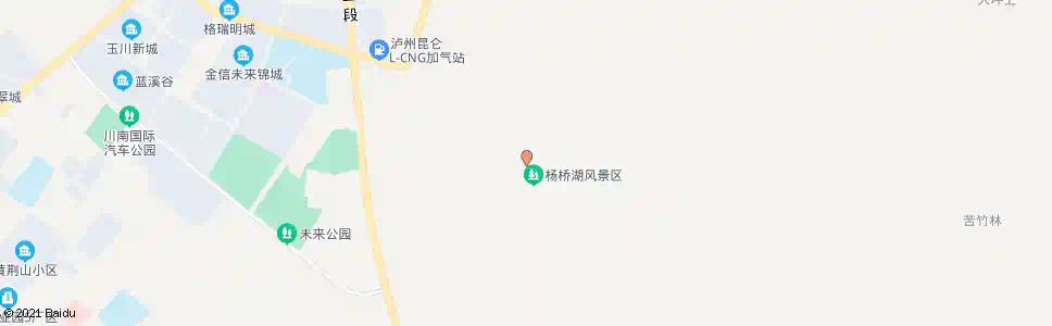 泸州杨桥风景区_公交站地图_泸州公交_妙搜公交查询2025