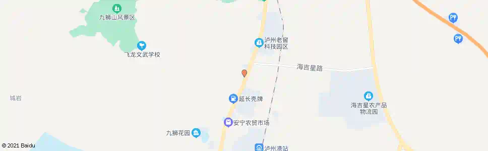 泸州安宁派出所_公交站地图_泸州公交_妙搜公交查询2025