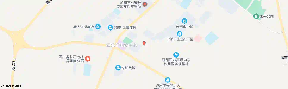泸州拥军路(轻工业园区)_公交站地图_泸州公交_妙搜公交查询2025