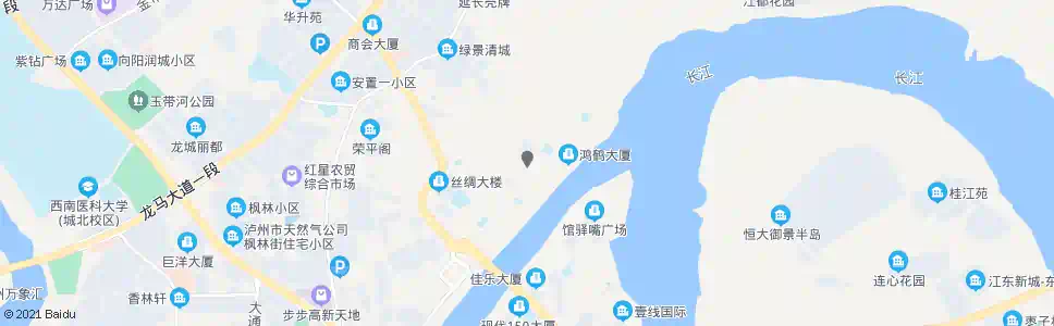 泸州中码头_公交站地图_泸州公交_妙搜公交查询2025