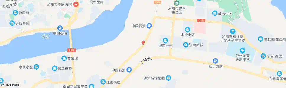 泸州金鸡湾_公交站地图_泸州公交_妙搜公交查询2025