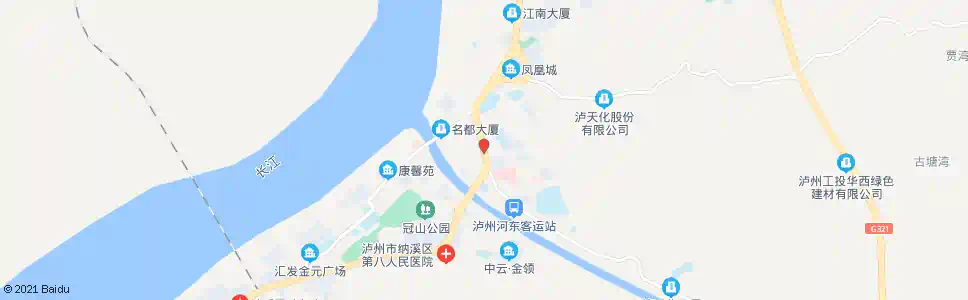 泸州李子林厂区临时停车点_公交站地图_泸州公交_妙搜公交查询2025
