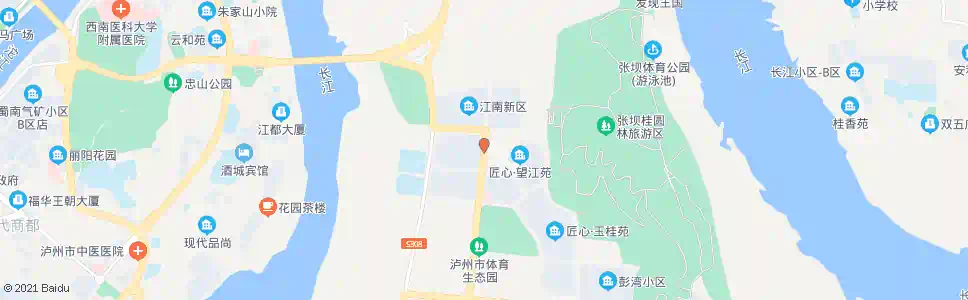泸州沙茜北路口_公交站地图_泸州公交_妙搜公交查询2025