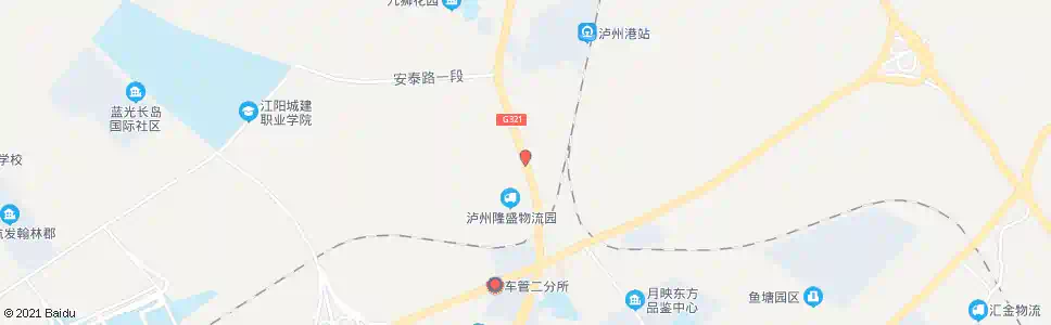泸州明光村_公交站地图_泸州公交_妙搜公交查询2025