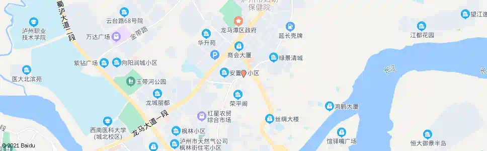 泸州龙南路口_公交站地图_泸州公交_妙搜公交查询2025
