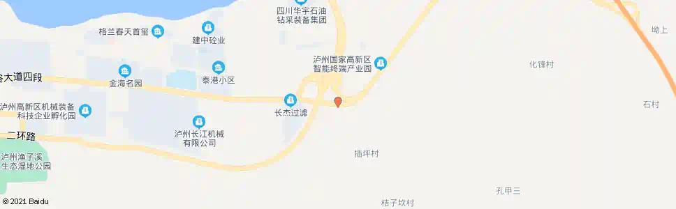 泸州新房子_公交站地图_泸州公交_妙搜公交查询2025