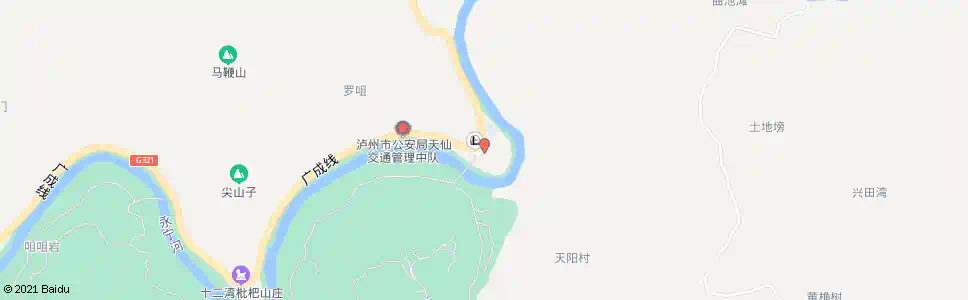 泸州天仙镇政府_公交站地图_泸州公交_妙搜公交查询2025