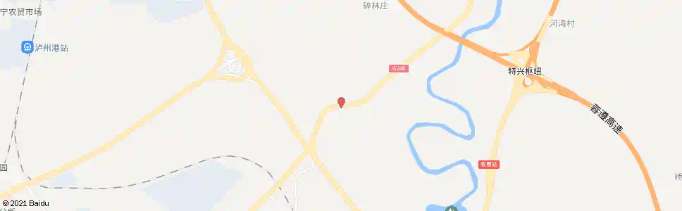 泸州长伍间_公交站地图_泸州公交_妙搜公交查询2025