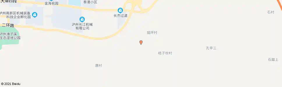 泸州松山坳_公交站地图_泸州公交_妙搜公交查询2025