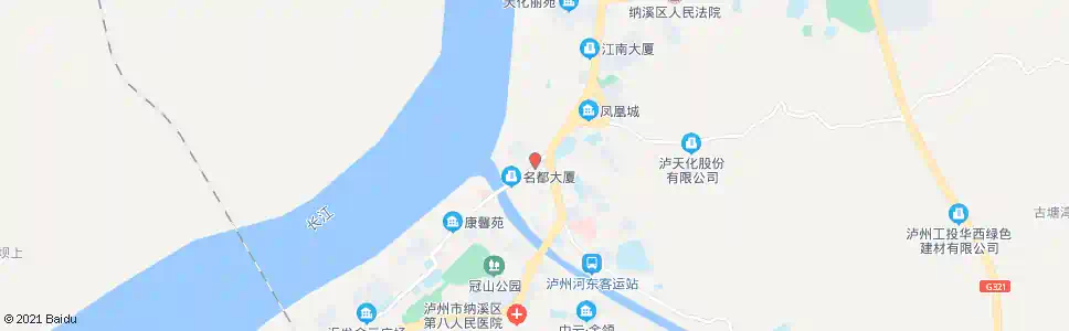 泸州云溪大桥东_公交站地图_泸州公交_妙搜公交查询2025