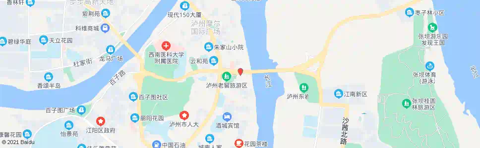 泸州三星街_公交站地图_泸州公交_妙搜公交查询2025