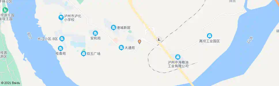 泸州草房子_公交站地图_泸州公交_妙搜公交查询2025