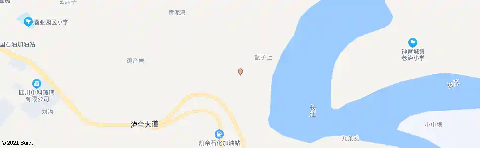 泸州来龙山村_公交站地图_泸州公交_妙搜公交查询2025