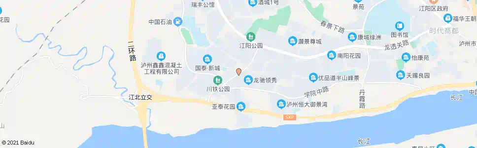 泸州龙驰路_公交站地图_泸州公交_妙搜公交查询2025