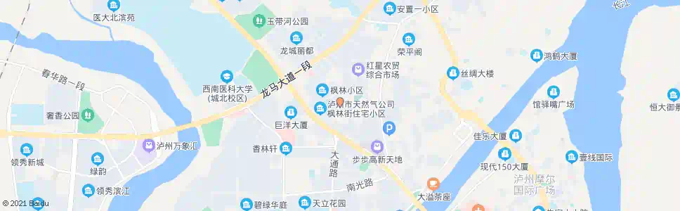 泸州建平医院_公交站地图_泸州公交_妙搜公交查询2025