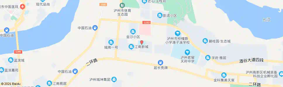 泸州江南小学_公交站地图_泸州公交_妙搜公交查询2025