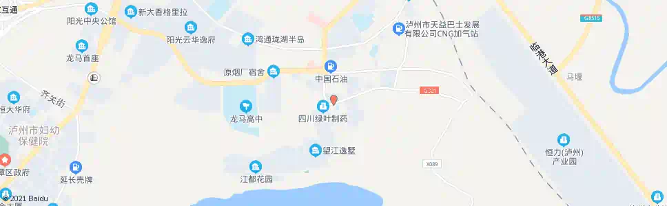 泸州公交客装厂_公交站地图_泸州公交_妙搜公交查询2025