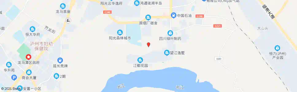 泸州石厂湾_公交站地图_泸州公交_妙搜公交查询2025