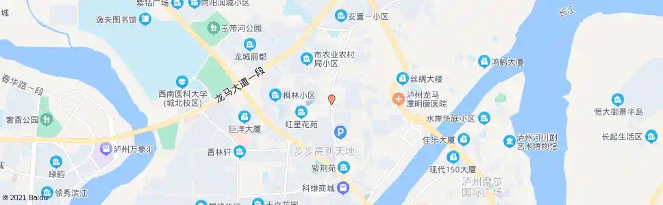 泸州金井湾_公交站地图_泸州公交_妙搜公交查询2025
