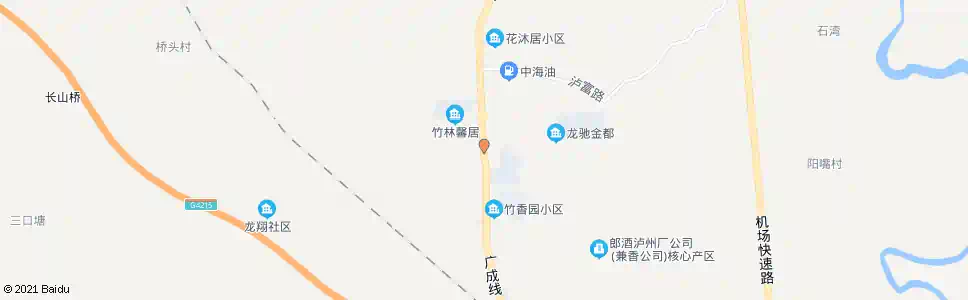 泸州新区岔路口_公交站地图_泸州公交_妙搜公交查询2025