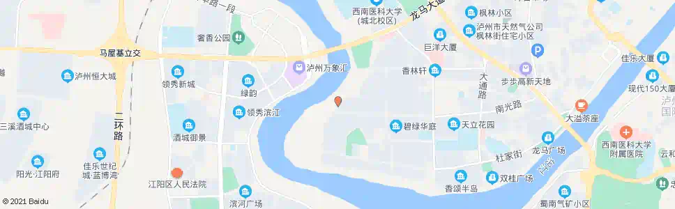 泸州木崖寺_公交站地图_泸州公交_妙搜公交查询2025