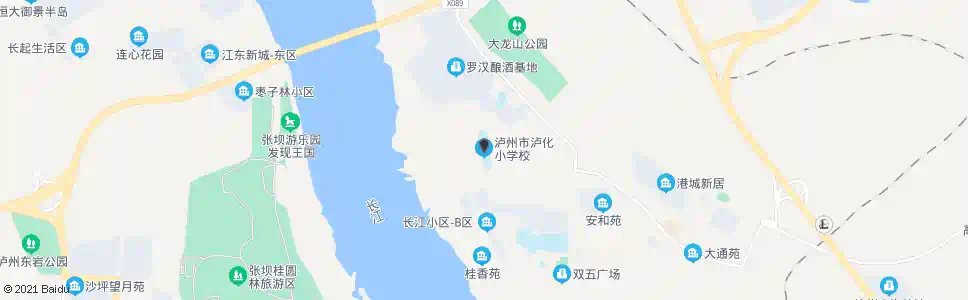 泸州化专校_公交站地图_泸州公交_妙搜公交查询2025