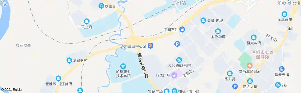 泸州客运站_公交站地图_泸州公交_妙搜公交查询2025
