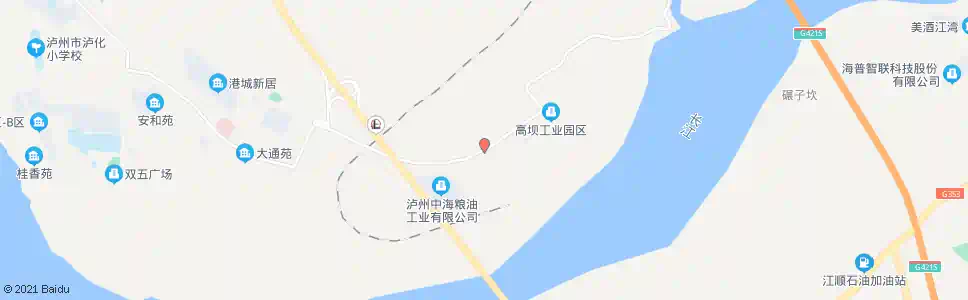 泸州泥大坝_公交站地图_泸州公交_妙搜公交查询2025