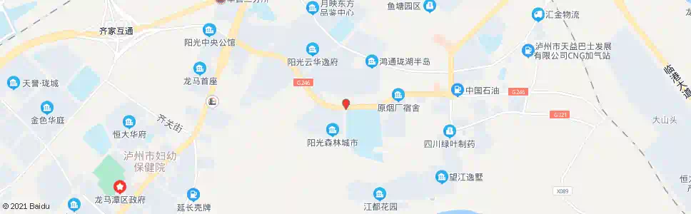 泸州望山坪_公交站地图_泸州公交_妙搜公交查询2025