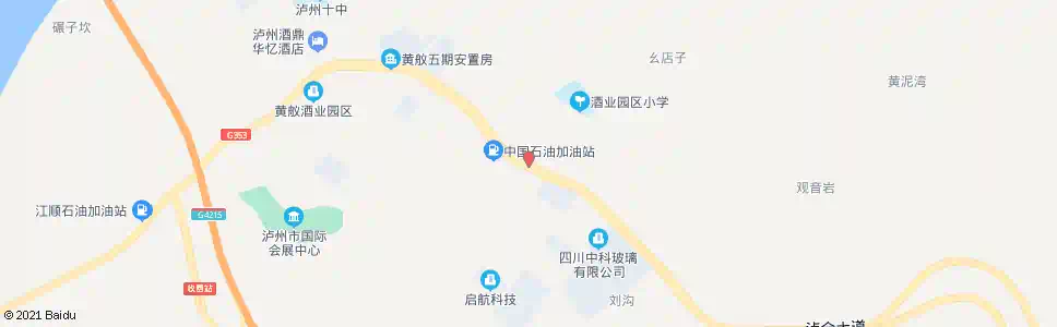 泸州大老湾_公交站地图_泸州公交_妙搜公交查询2025