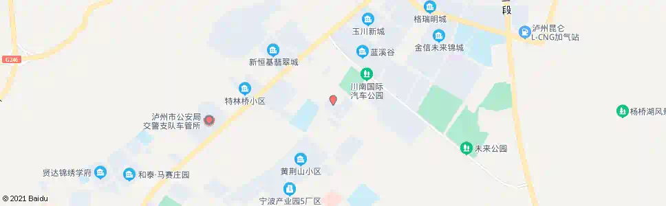 泸州轻工业园区管委会_公交站地图_泸州公交_妙搜公交查询2025