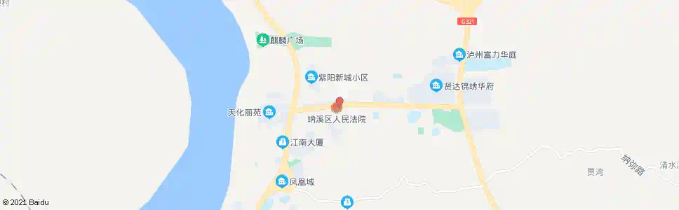 泸州纳溪区法院_公交站地图_泸州公交_妙搜公交查询2025