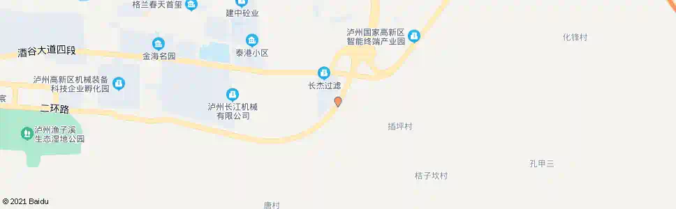 泸州桔子坎_公交站地图_泸州公交_妙搜公交查询2025