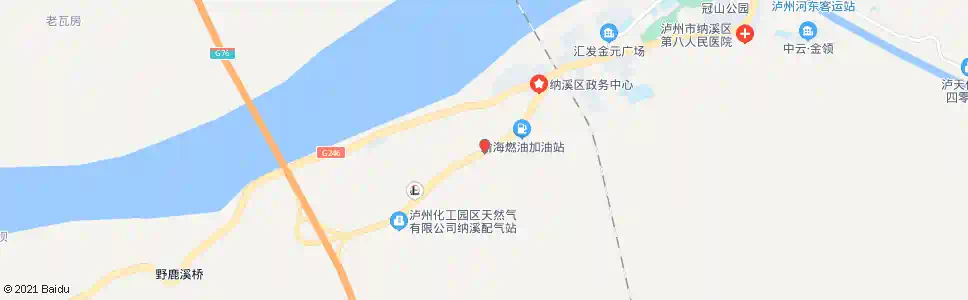 泸州石堡鼓_公交站地图_泸州公交_妙搜公交查询2025