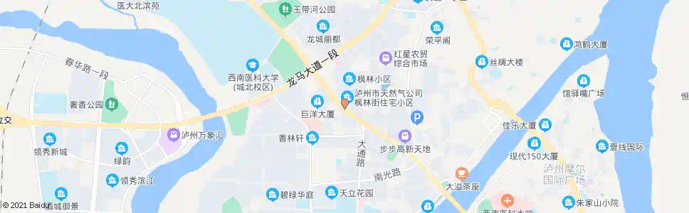 泸州天然气公司_公交站地图_泸州公交_妙搜公交查询2025