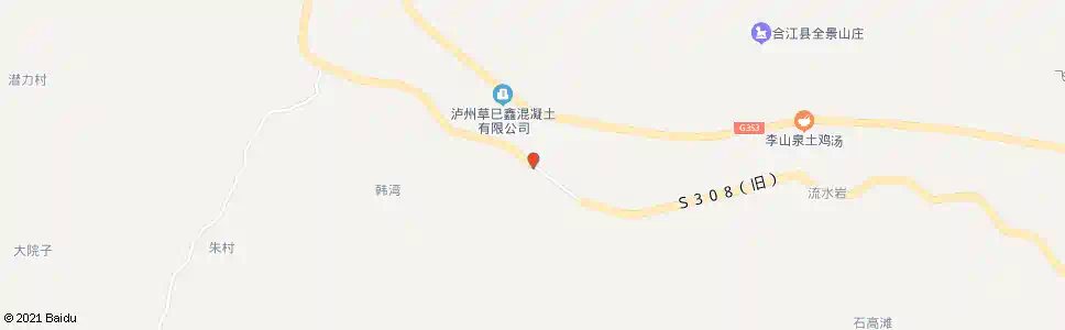 泸州金华五社_公交站地图_泸州公交_妙搜公交查询2025