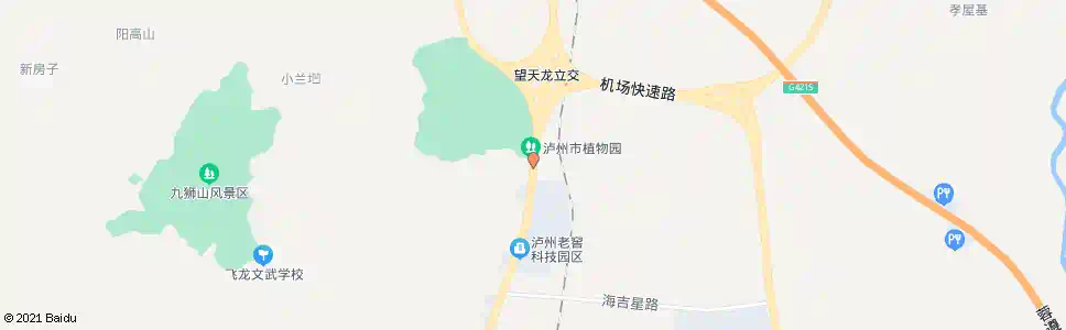 泸州望天龙_公交站地图_泸州公交_妙搜公交查询2025