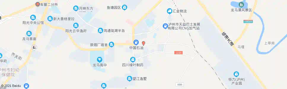 泸州鱼塘中学_公交站地图_泸州公交_妙搜公交查询2025
