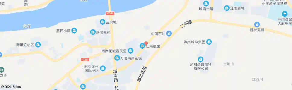 泸州玉皇观_公交站地图_泸州公交_妙搜公交查询2025