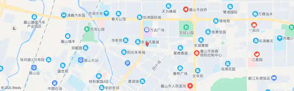 眉山东坡中学_公交站地图_眉山公交_妙搜公交查询2025