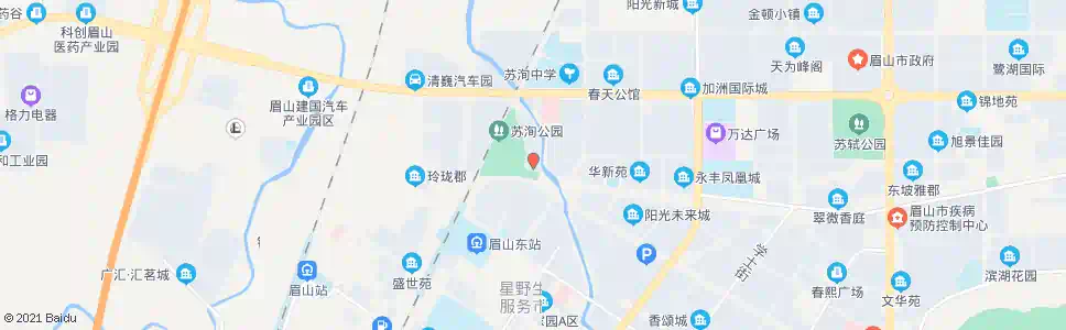 眉山眉州大酒店_公交站地图_眉山公交_妙搜公交查询2025